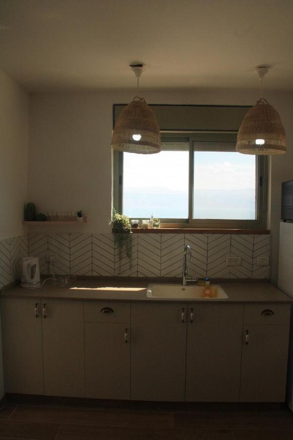 Ferienwohnung Exceptional View On The Dead Sea Unit Avnat Exterior foto