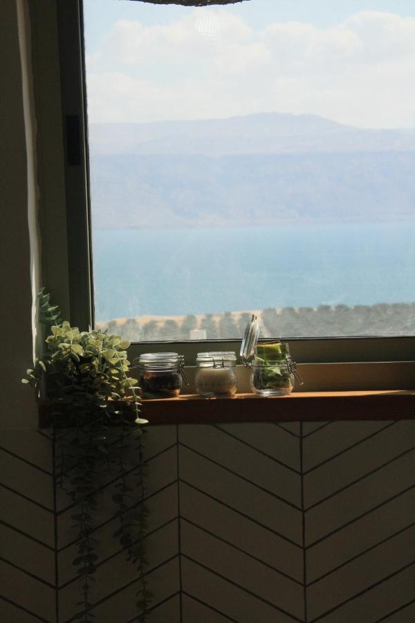 Ferienwohnung Exceptional View On The Dead Sea Unit Avnat Exterior foto