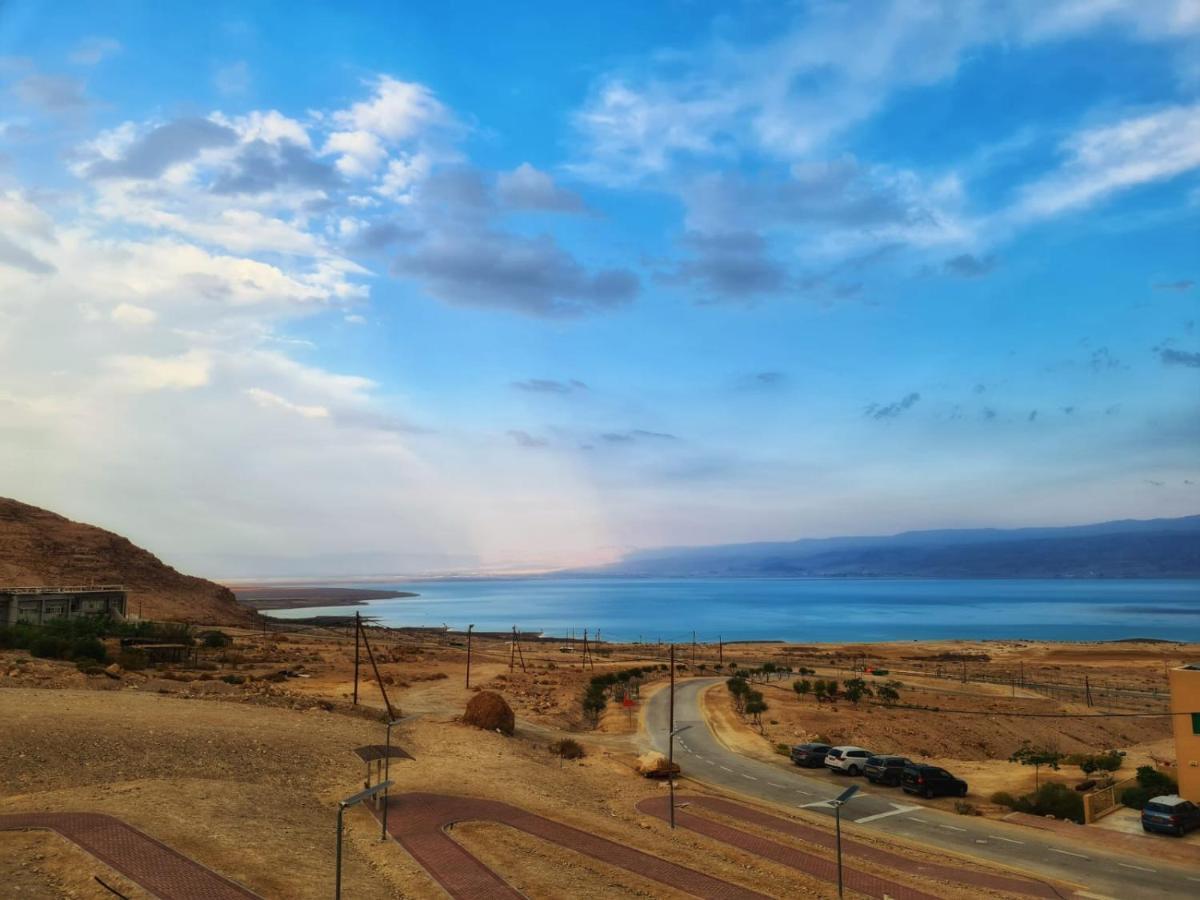 Ferienwohnung Exceptional View On The Dead Sea Unit Avnat Exterior foto